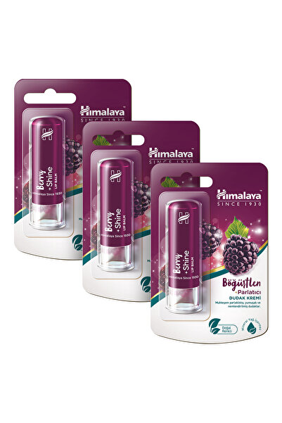 Himalaya Since 1930 Parlatıcı Dudak Bakım Kremi, Böğürtlen, Nemlendirici,  Do...