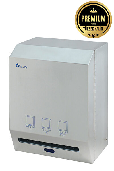 Xinda Paslanmaz Çelik Fotoselli Kağıt Havlu Verici Sensörlü Kağıt Verici