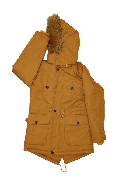 Serbend KURAK 9117-3 UNISEX SAÇAKLI KAPÜŞONLU MONT