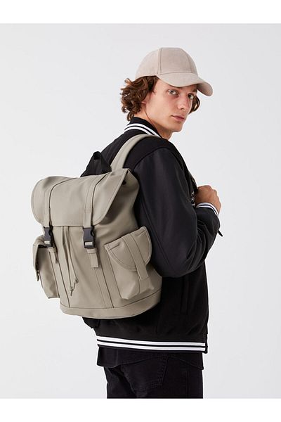 LC Waikiki Lcw Leather Look Men's Backpack