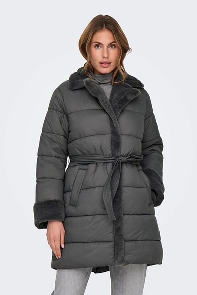 ONLY 15322452 Onlcuba Faux Fur Puffer Coat Cc Otw Γυναικείο βελούδινο γούνινο παλτό