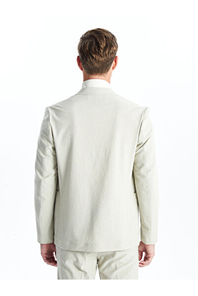 LC Waikiki Бежевий стандартний фасон чоловічий блейзер