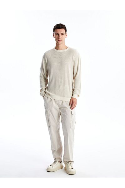 LC Waikiki Men's Knitwear Sweater - Long Sleeve, Crew Neck