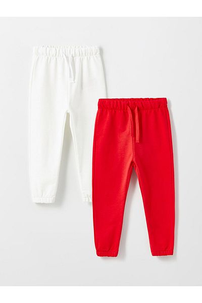LC Waikiki Set of 2 Elastic Jogger Sweatpants for Baby Boy