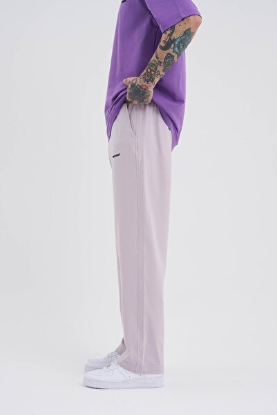 Machinist Ανδρικό Basic Relaxed φαρδύ λιλά φούτερ