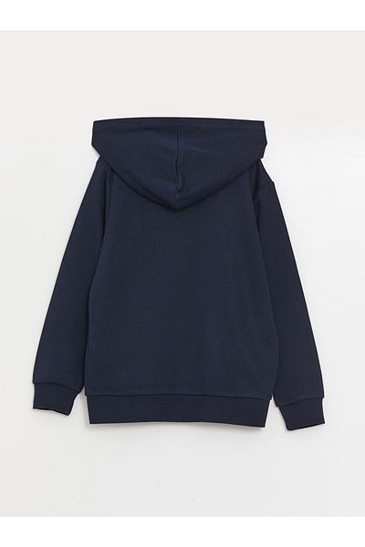 LC Waikiki Hooded Boy's Zippered Sweatshirt