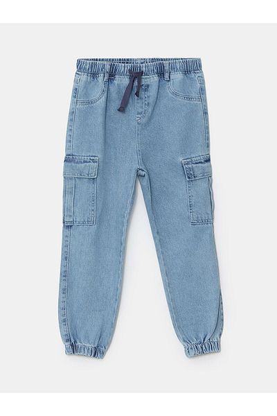 LC Waikiki Boys' Jeans with Elastic Waist - W4Iy75Z1