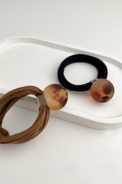 Modex Leopard Ball Black&Brown Rubber Buckle