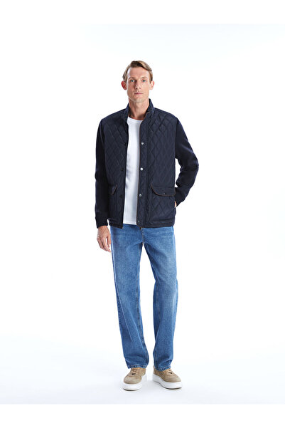 LC Waikiki Стандартна форма з прямим коміром Чоловічий трикотажний пальто