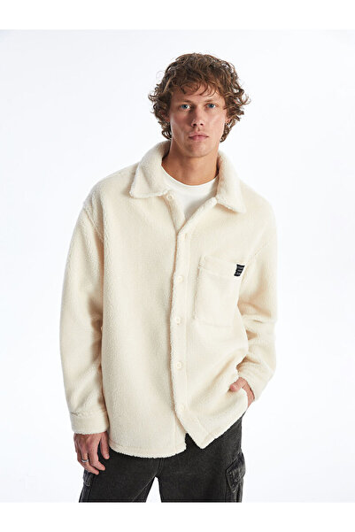 LC Waikiki Rahat Kalip Uzun Kollu Pelus Erkek Gomlek - W46575Z8