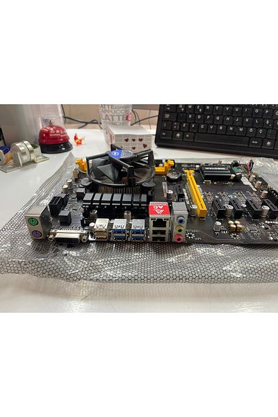 OEM Tb250-Btc+ Motherboard + Intel I5 6500 Processor + Fan - Ideal Set for Mining and Gaming
