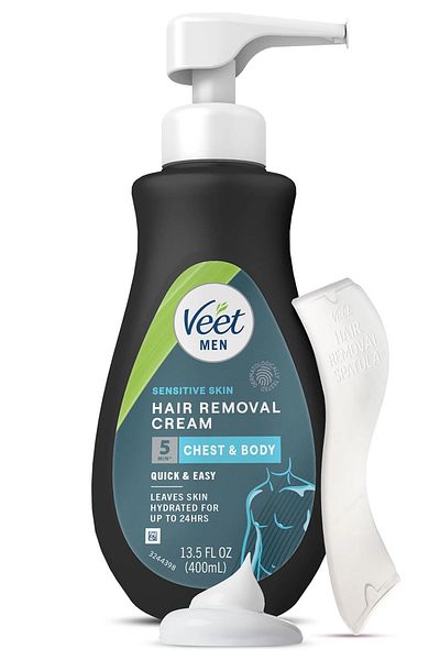 Veet Men's Hair Removal Cream for Sensitive Skin 400ml