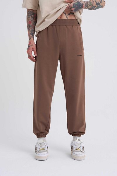 Machinist Ανδρικό φούτερ Basic Relaxed Jogger Brown
