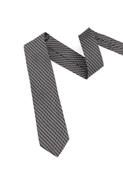 Pierre Cardin Cravată de mătase neagră 50301105-001