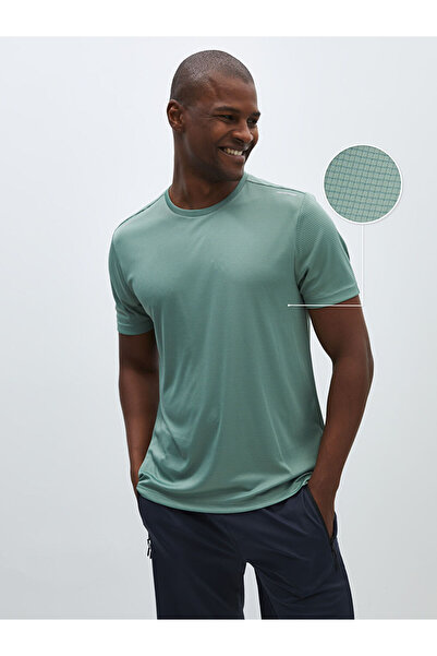 LC Waikiki LCW Active DRY-TECH Bisiklet Yaka Kısa Kollu Erkek Tişört