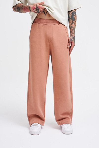 Machinist Ανδρικό φαρδύ Oversize Χάλκινο Φούτερ