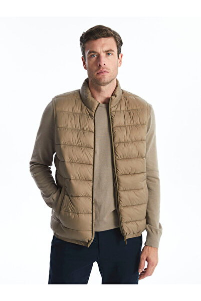 LC Waikiki Standart Kalıp Dik Yaka Erkek Şişme Yelek