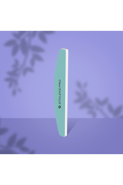 STALEKS 3 ADET STALEKS PRO Yarım Ay Parlatıcı Buffer Törpü 400/3000 Grit, 3 adet