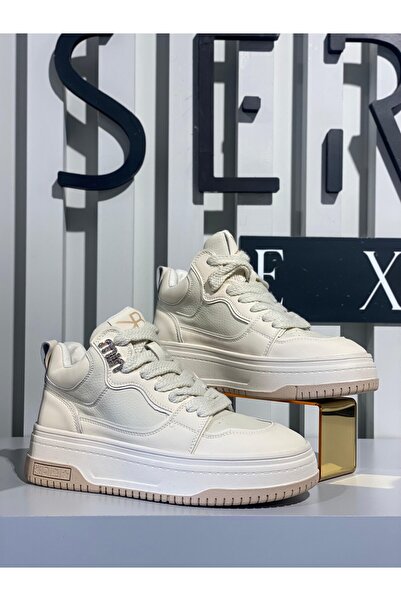 KRISTE BELL - BEJ DETAYLI SPOR AYAKKABI