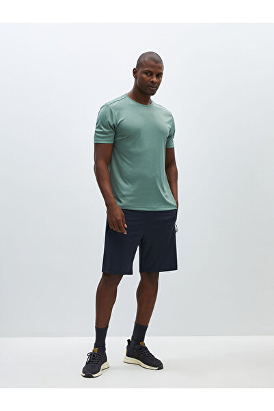 LC Waikiki LCW Active DRY-TECH Bisiklet Yaka Kısa Kollu Erkek Tişört