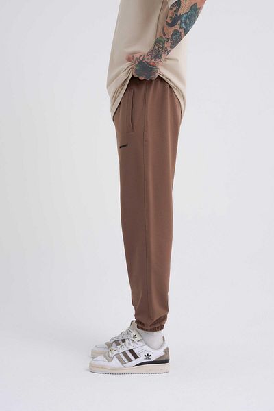 Machinist Ανδρικό φούτερ Basic Relaxed Jogger Brown