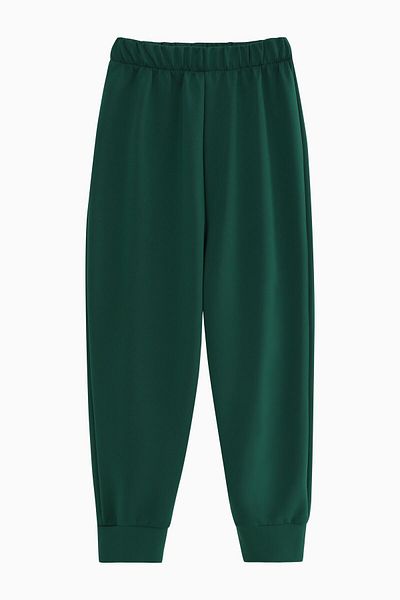 Puane Puane Scuba Sweatpants - Women, Elastic Waist, Skinny Leg, CASTLETON GREEN 18146