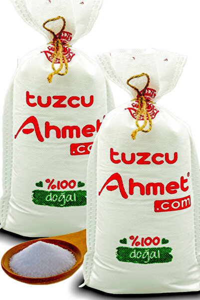 Çankırı Tuzcusu 2 Adet 1 kg Taş Değirmende Öğütülmüş Kristal Kaya Tuzu