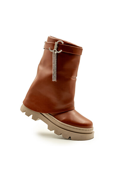 LUCKY COLLECTİON Παπούτσια για κορίτσια με αδιάβροχο φερμουάρ, χειμερινά με χνουδωτό εσωτερικό με επένδυση LUCKYFIKO0004