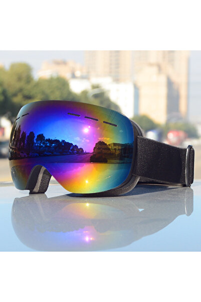 Choice 9 نظارات تزلج جديدة للرجال والنساء ذات طبقتين مضادة للضباب وقناع تزلج ...