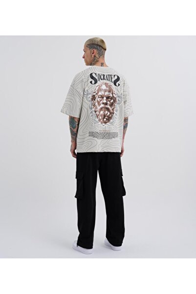 Machinist Men's Premium Socrates Oversize T-Shirt Space Gray