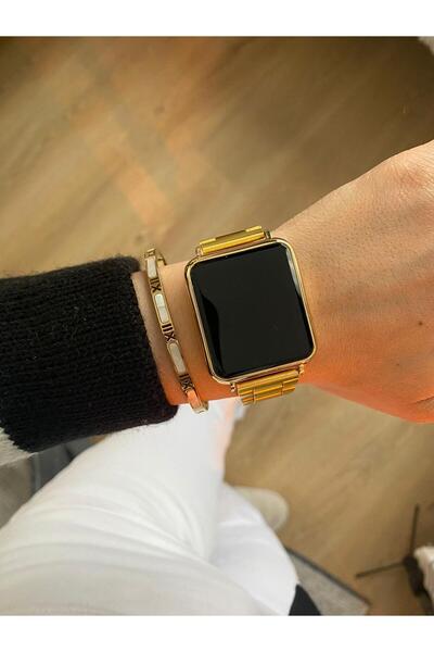 DARK BLANC Metal Kordonlu Dijital Led Watch Dokunmatik Ekran Saat