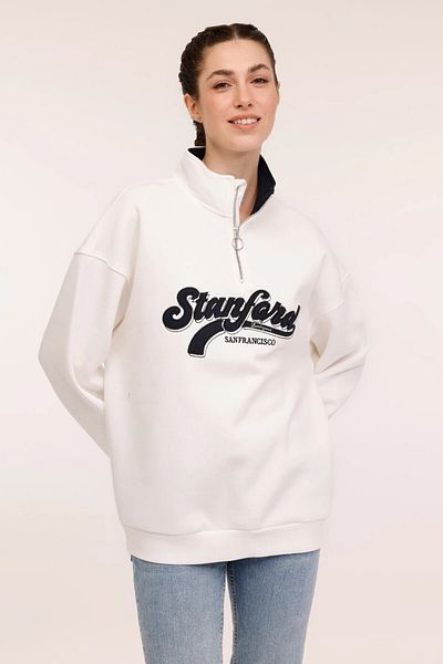 lumberjack Мъжки суитшърт в екрю, цвят 4w, бял, Lynda 16gf958, размер L/XL, размер 101875909