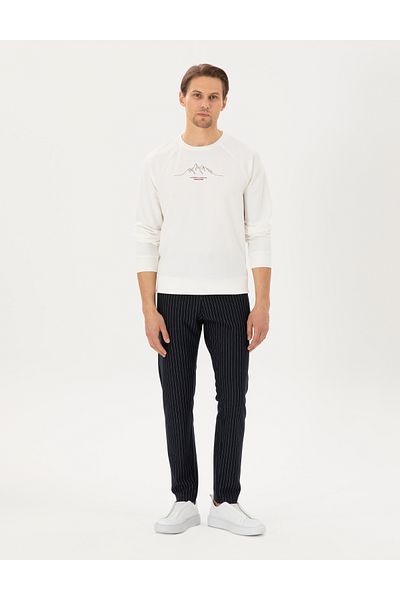 Pierre Cardin Αθλητικό παντελόνι Navy Blue Slim Fit 50290701-VR033