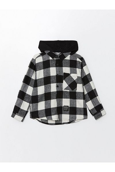LC Waikiki LCW KIDS W48162G4 UK.GMK,COSIMO BLACK CHECKED