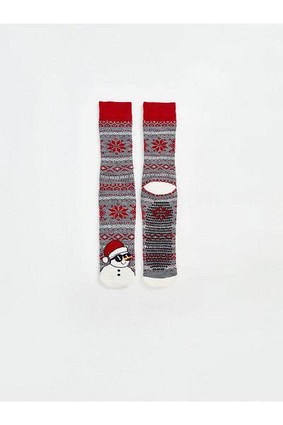 LC Waikiki LCW ACCESSORIES Коледни мъжки чорапи до глезена