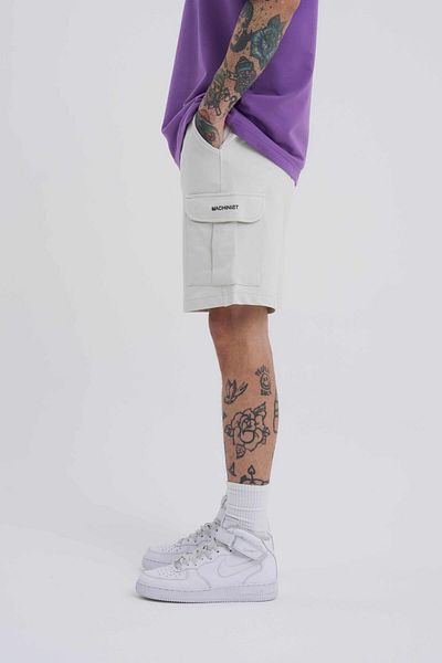 Machinist Ανδρικό σορτς Cargo Pocket Basic Relaxed Grey