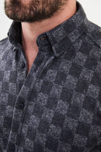 Mcr SHIRT TOP BUTTONED