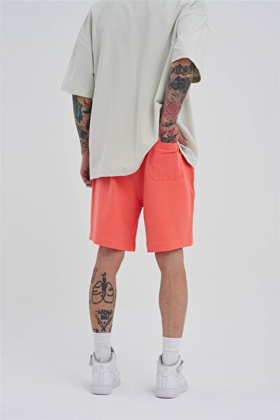 Machinist Ανδρικό Basic Oversize ροζ σορτς