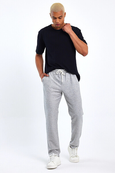 Superlife Ανδρικό λεπτό αθλητικό παντελόνι Regular Fit Spr22ea350