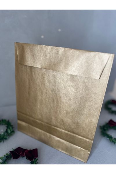 Meyofficial Gold Color Kraft Gift Pack 36*25*8 cm 5 Pcs