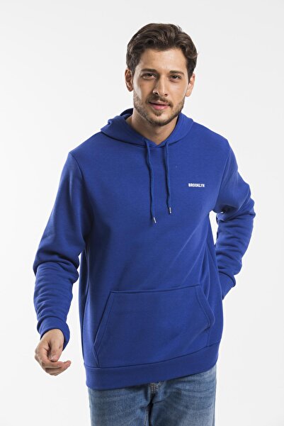 Superlife Суперлайф Капюшон з довгими рукавами, принт, вузький крій, тонкий чоловічий світшот SPR 2019K61