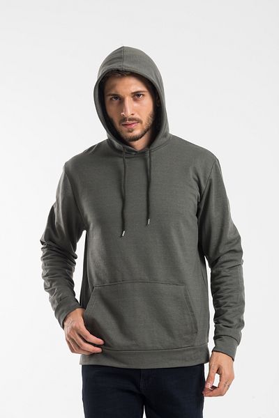 Superlife Ανδρικό φούτερ με κουκούλα Superlife Regular Fit Thin Spr 20k55