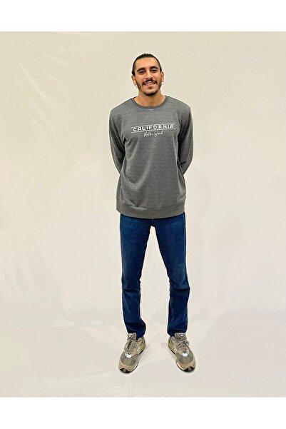 Superlife Hanorac pentru bărbați, cu decolteu rotund, confortabil, cu 3 fire,...