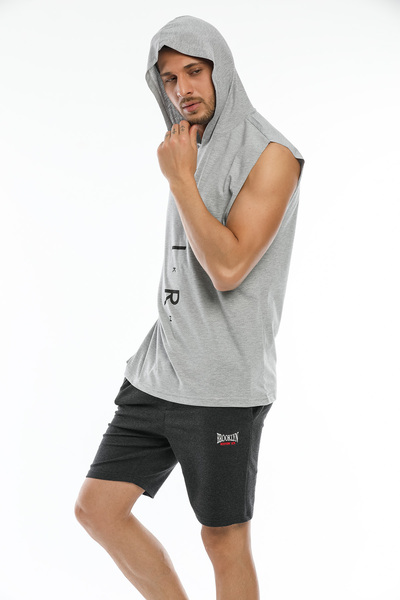 Superlife Ανδρικό σορτς Brooklyn Embroidered Regular Fit - Spr21y57