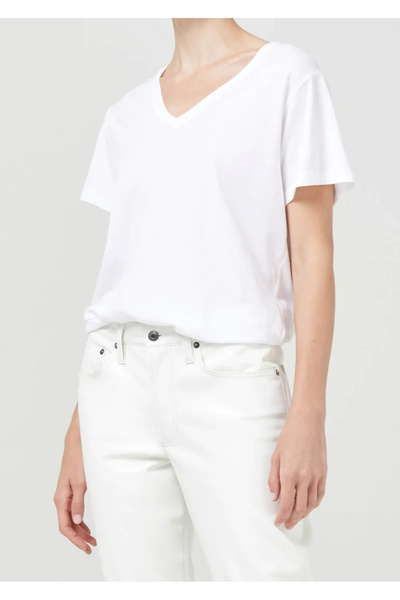 Superlife Γυναικείο μπλουζάκι με λαιμόκοψη σε σχήμα V SPR24TSK40-2