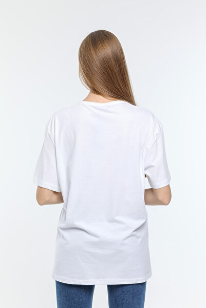 Superlife Superlife Γυναικείο T-Shirt με λαιμόκοψη Oversize Spr21yk30