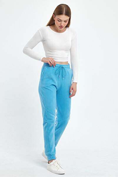 Superlife Γυναικεία φόρμα φόρμας Softtech Polar Sweat με άνετη εφαρμογή στο κάτω μέρος SPR24EA97