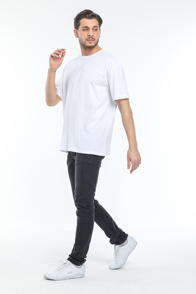 Superlife Ανδρικό μπλουζάκι με λαιμόκοψη SPR24TS30-03