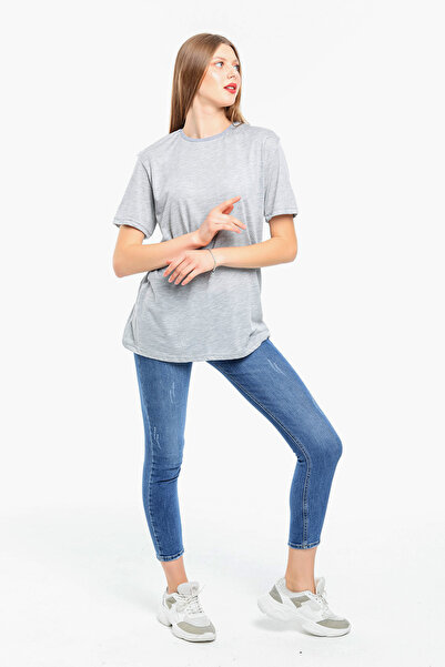 Superlife Superlife Γυναικείο T-Shirt με λαιμόκοψη Oversize Spr21yk30