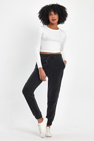 Superlife Γυναικεία φόρμα φόρμας Softtech Polar Sweat με άνετη εφαρμογή στο κάτω μέρος SPR24EA97